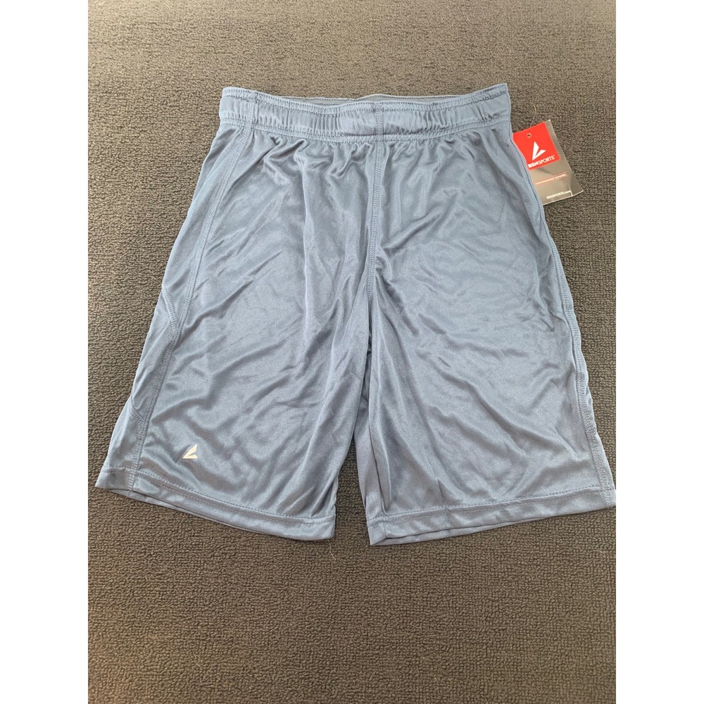 BSN Sports Performance Apparel Youth XL Athletic Mesh Shorts Blue‎